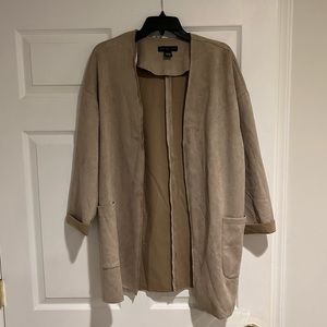 Beige/Tan suede jacket